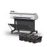 Epson SureColor SC-T5160M 36"" Wide Format Multifunciton Printer with E40U Inks
